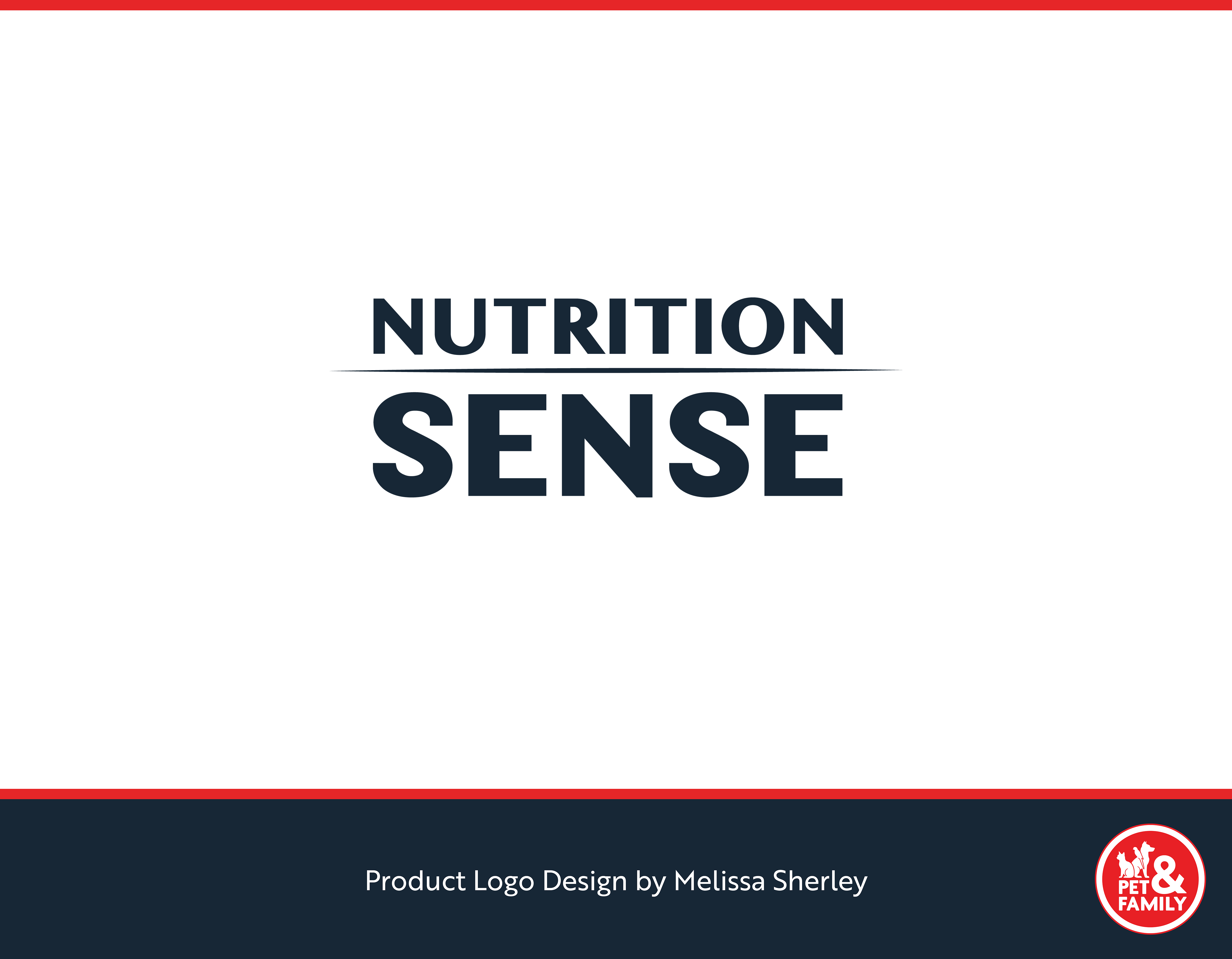 Nutrition Sense logo design by Graphic Designer Melissa Sherley